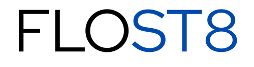 FLOST8 logo on a white background