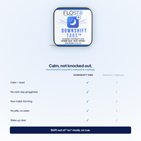 Downshift Tabs — Evening Reset
